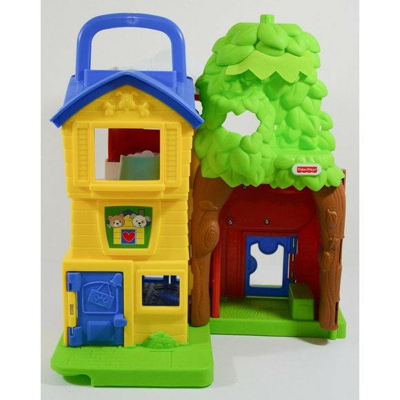 Fisher Price Little People Animal Rescue Adoption Center Playset Toy Incomplete - Picture 2 of 12